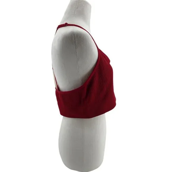 NWT Unbranded Tattoo Lace Racerback Bralette Red  2XL/3XL - Picture 6 of 7